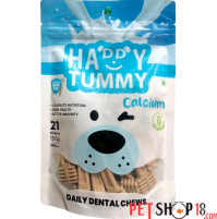 Happy Tummy Dog Treats Dental Chews Calcium 150 Gm
